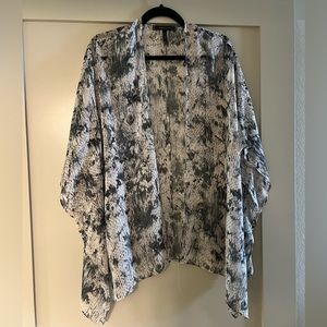 BCBGMAXAZRIA Sheer Open Top